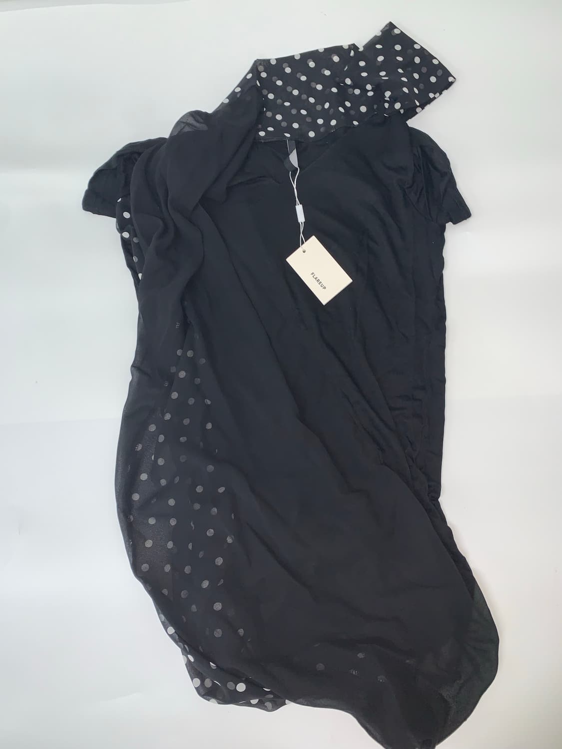 Layered Dot Scarf T-Shirt 상품이미지6