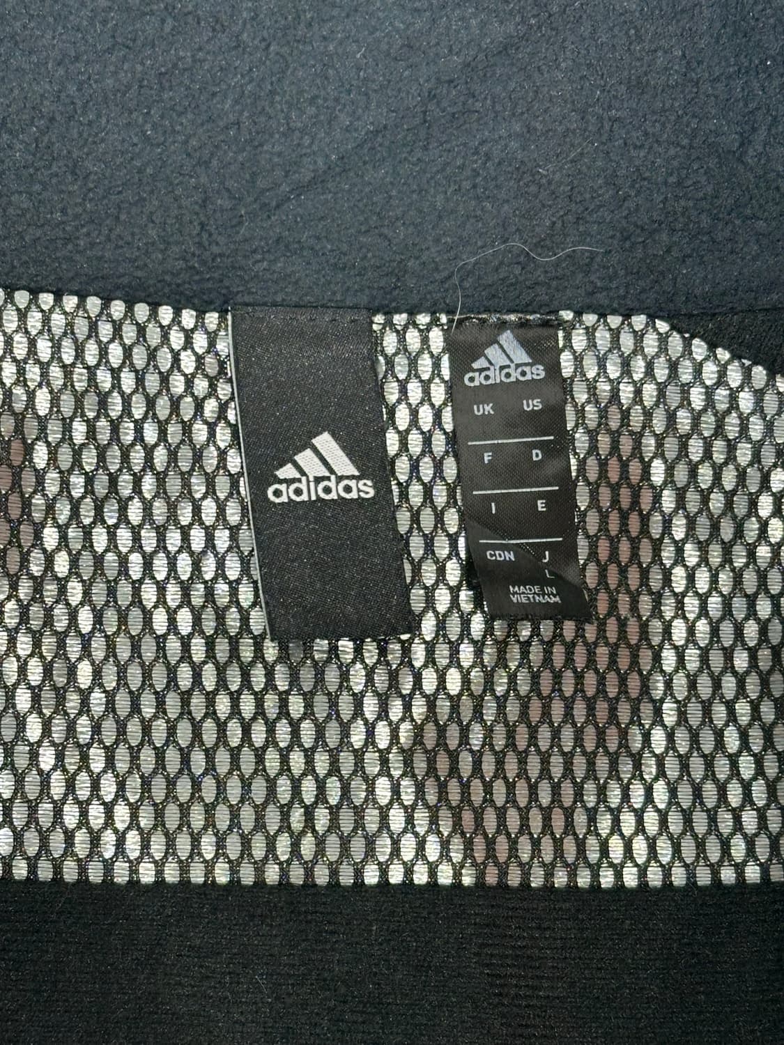 아디다스 차콜 오버핏 블랙 삼선 바람막이 자켓 L 상품이미지7