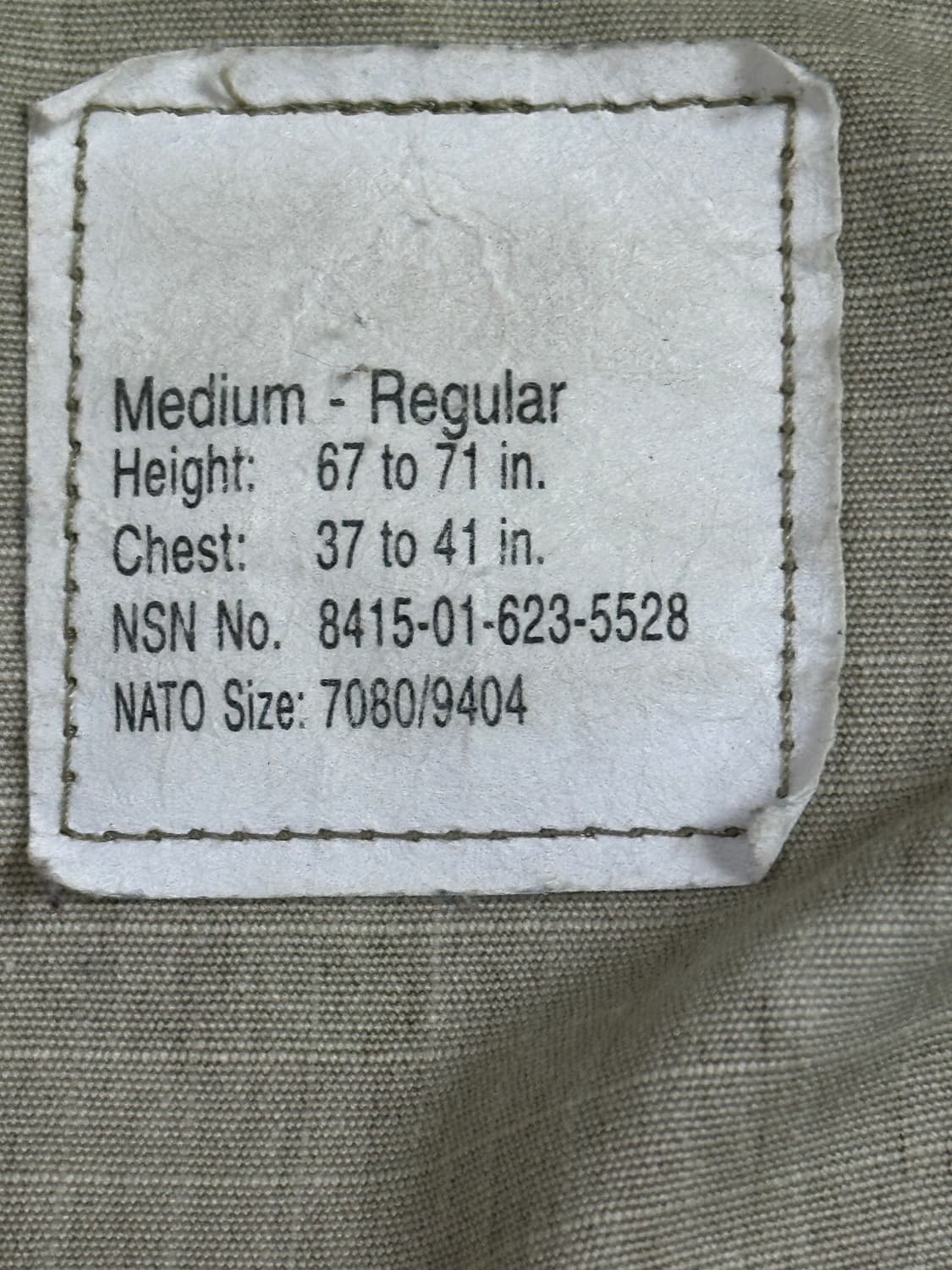 미군 OCP 전투복 상의 (M/R) (L) 상품이미지5
