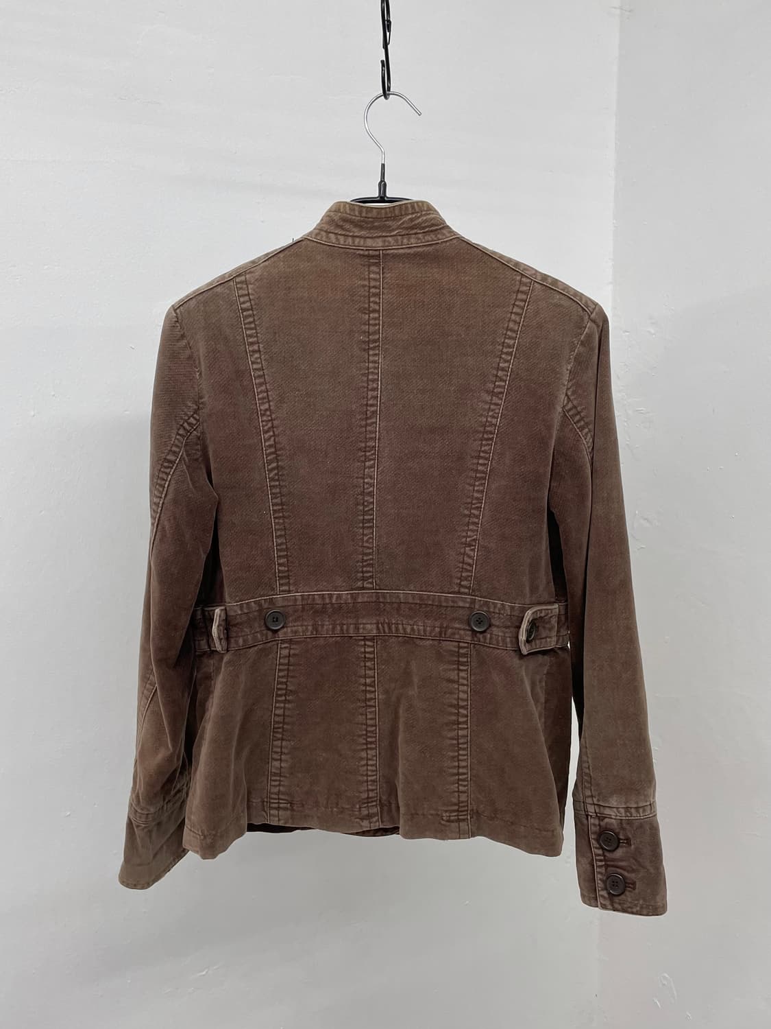 브라운 너드모리 버튼 자켓  상품이미지8