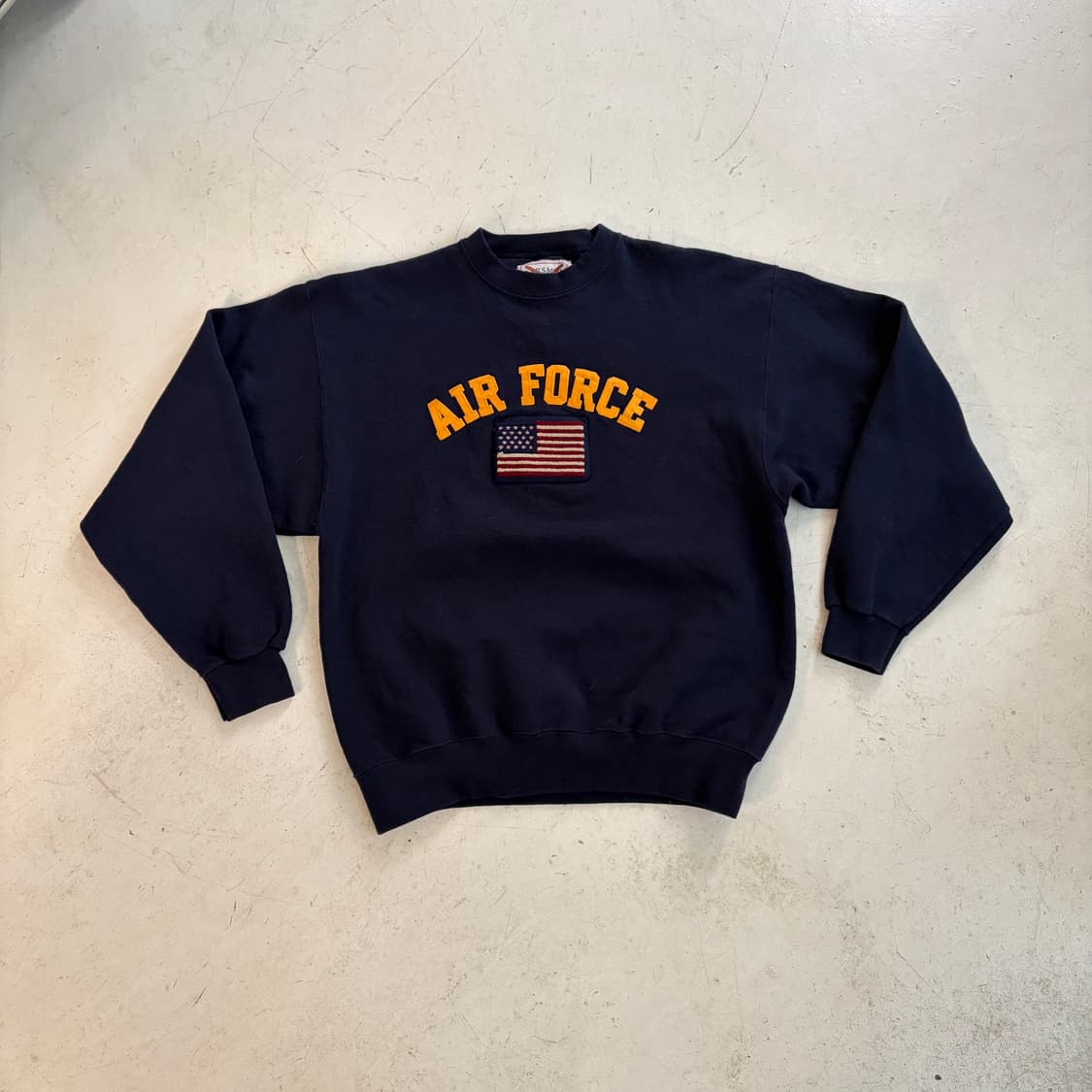 90s OARSMAN 미공군 빈티지 스웻셔츠 L 상품이미지1