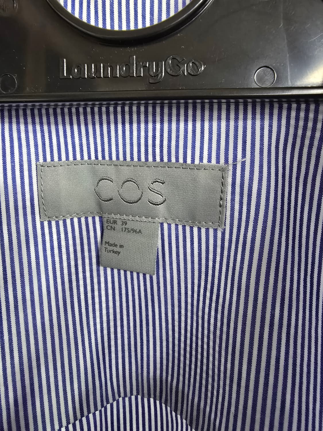 코스 블루 스트라이프 셔츠 (1858) 상품이미지3