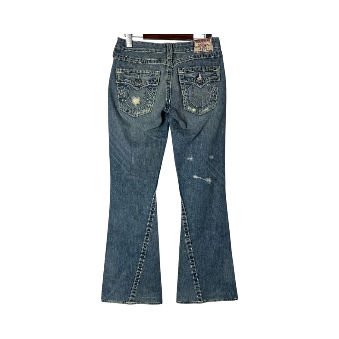 [True Religion] 트루릴리전 조이 빅T 데미지 데님팬츠 상품이미지1