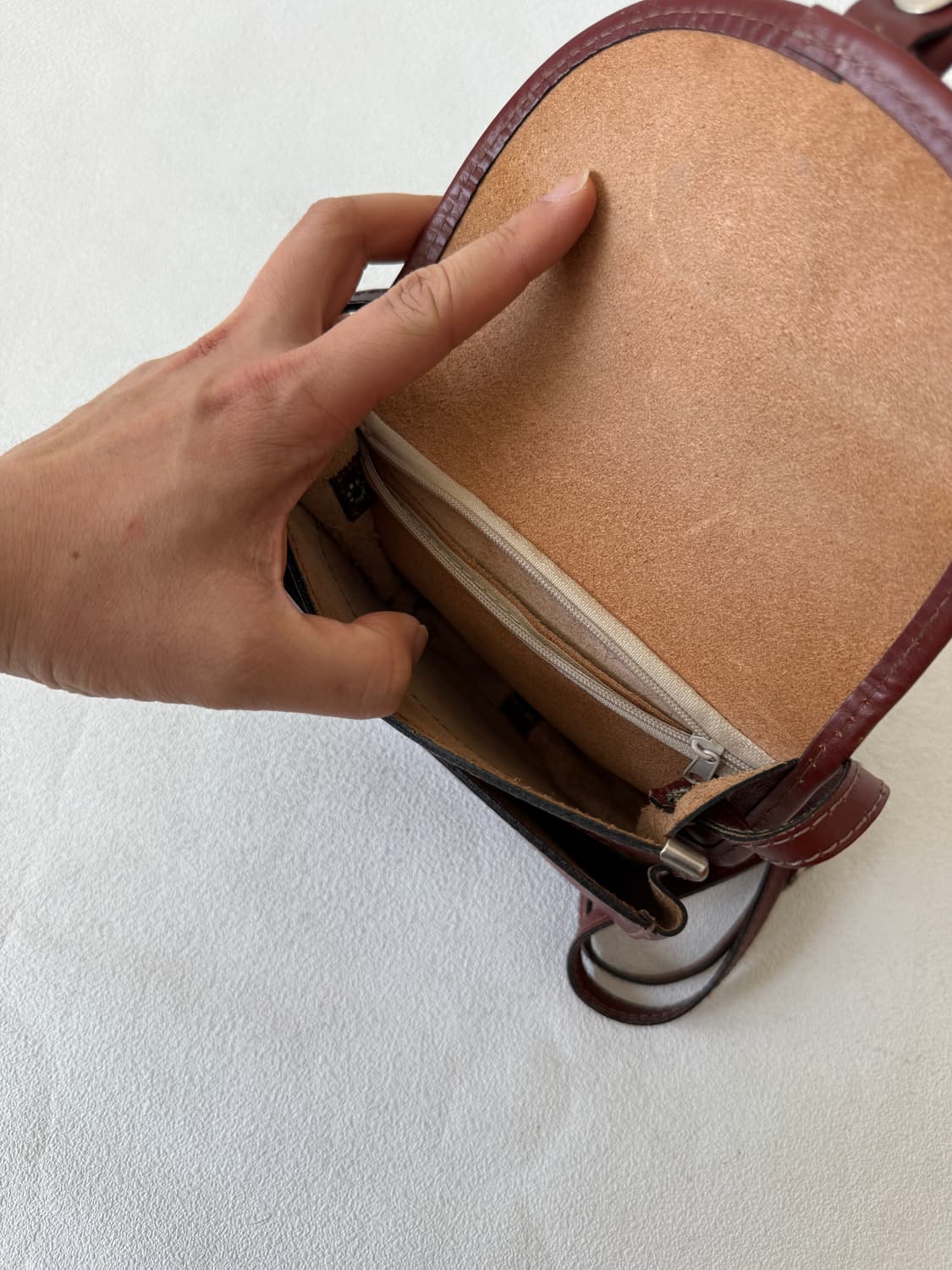 MADE IN ITALY 레더 미니 크로스백 상품이미지8