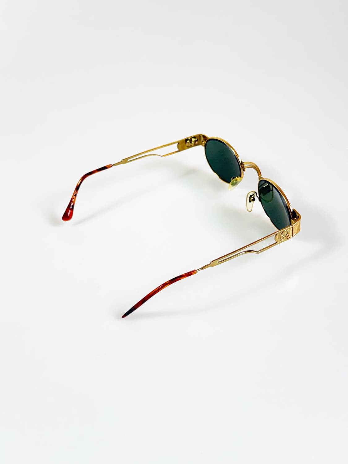 90s VINNY 골드 슬림 라운드 메탈 빈티지 안경 상품이미지4