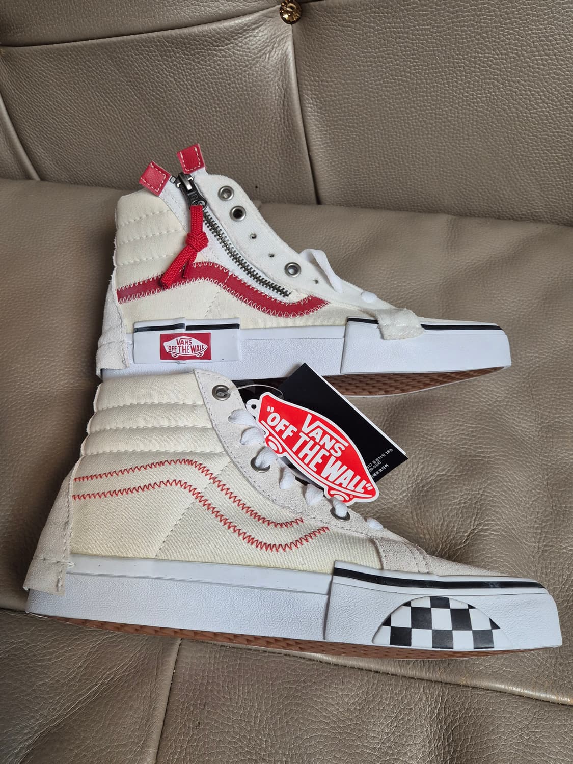 반스 SK8 하이 라이슈 신발 여성 230. 새신발 상품이미지4