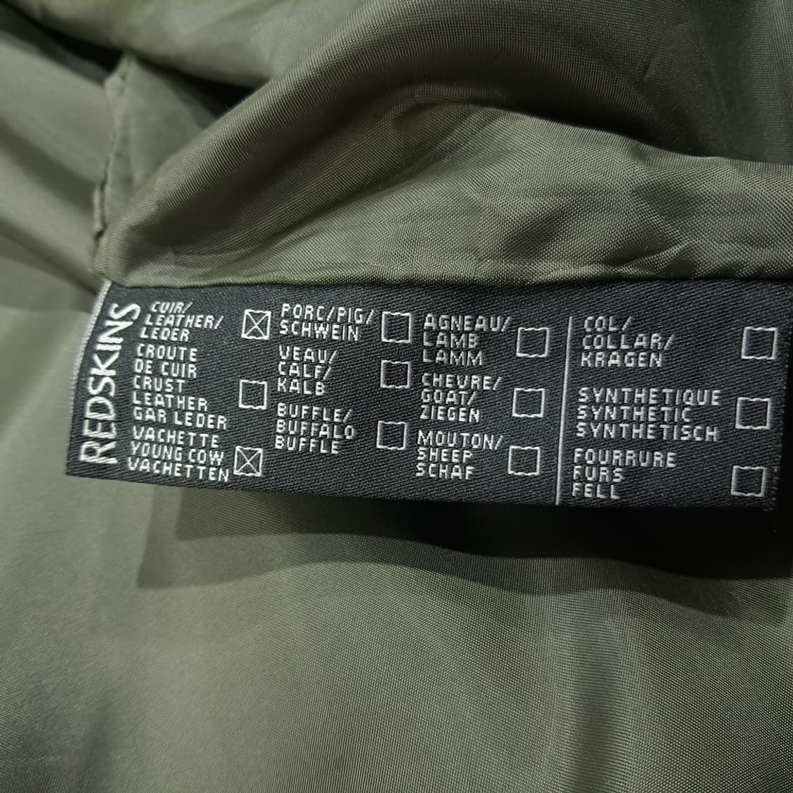 CL231 XL 레드스킨 00s 소가죽 싱글 레더 자켓 블랙 아우터 상품이미지8