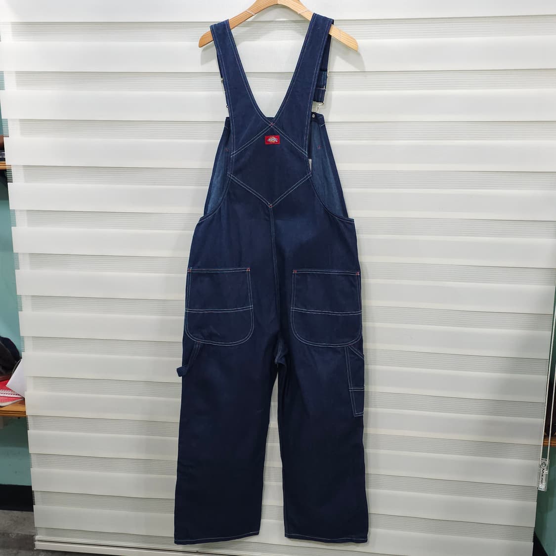 디키즈 데님 오버롤 팬츠- 32 상품이미지4