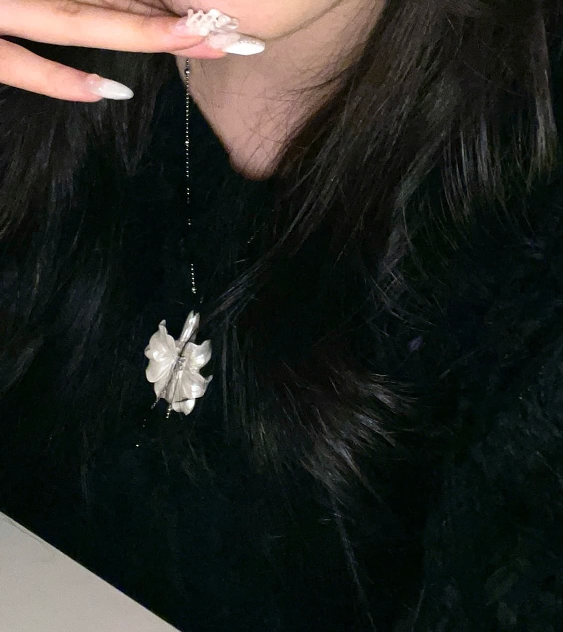 릴리 백합 목걸이 상품이미지3