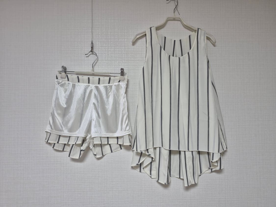 Duras 스트라이프 셋업 오프화이트 상품이미지8