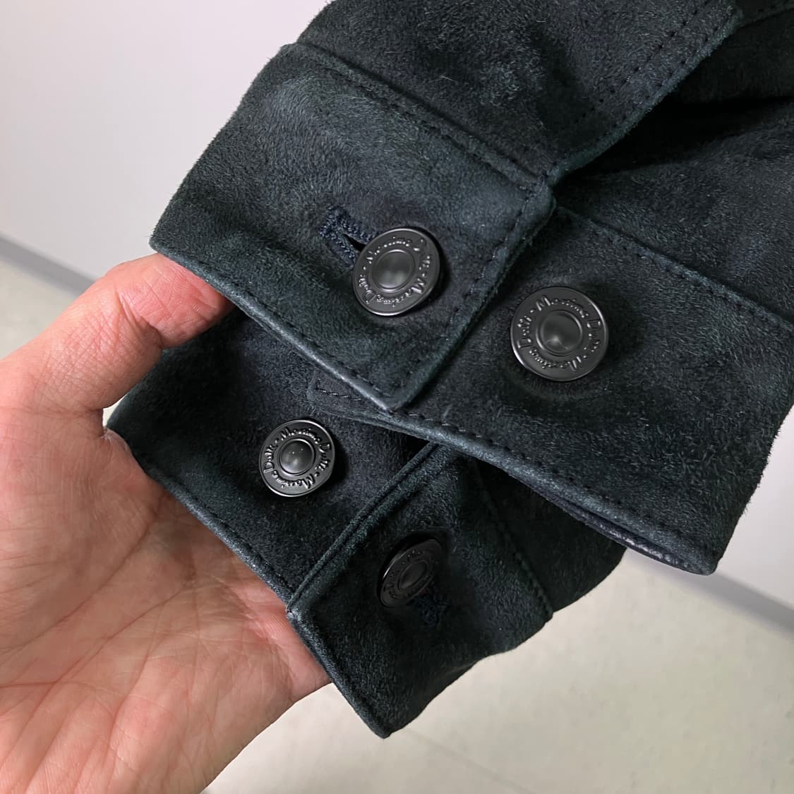 마시모두띠 스웨이드 트러커 자켓 M 상품이미지6