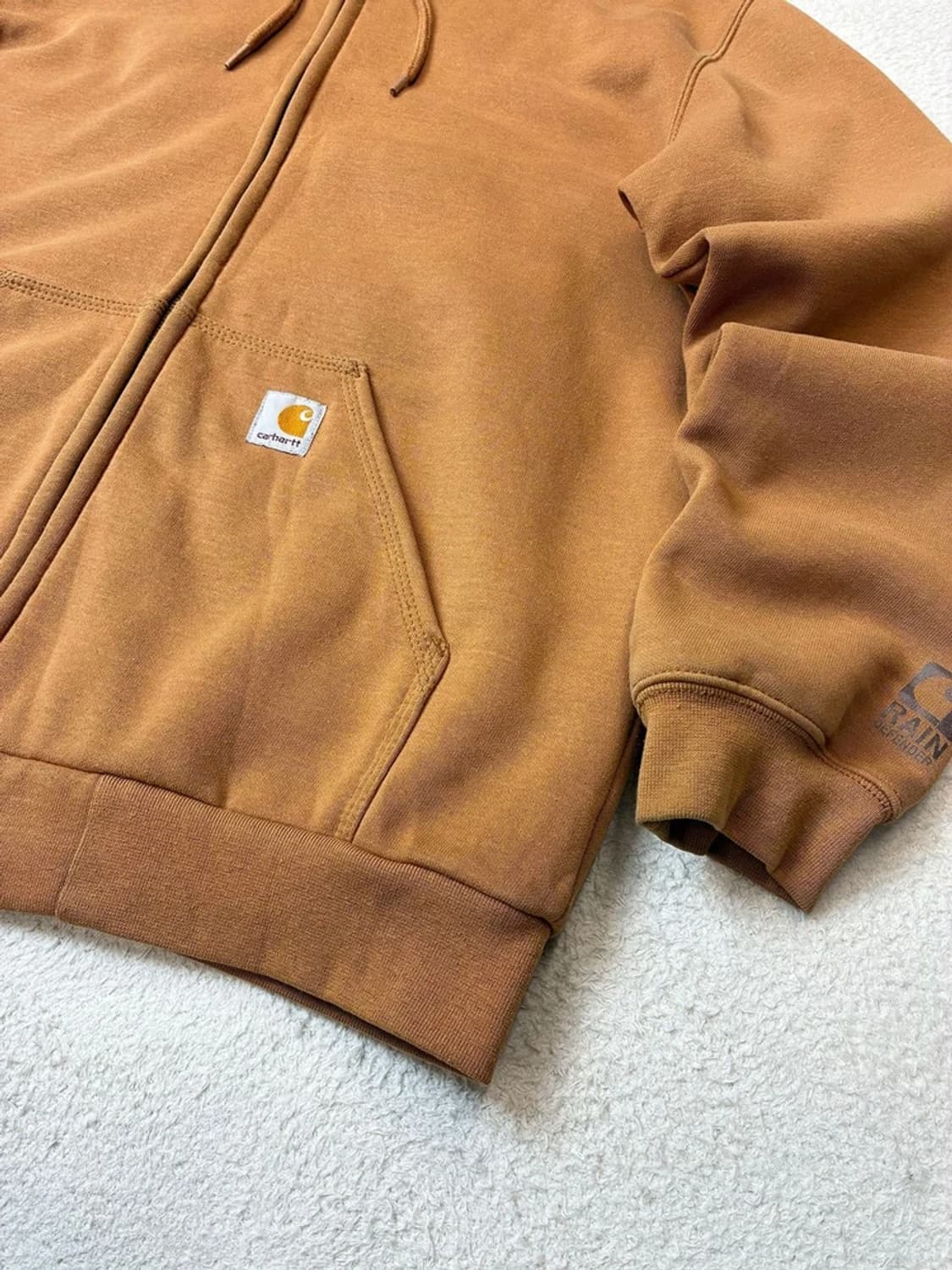 칼하트 레인디펜더 워크웨어 써멀 후드집업 PN6227 상품이미지3