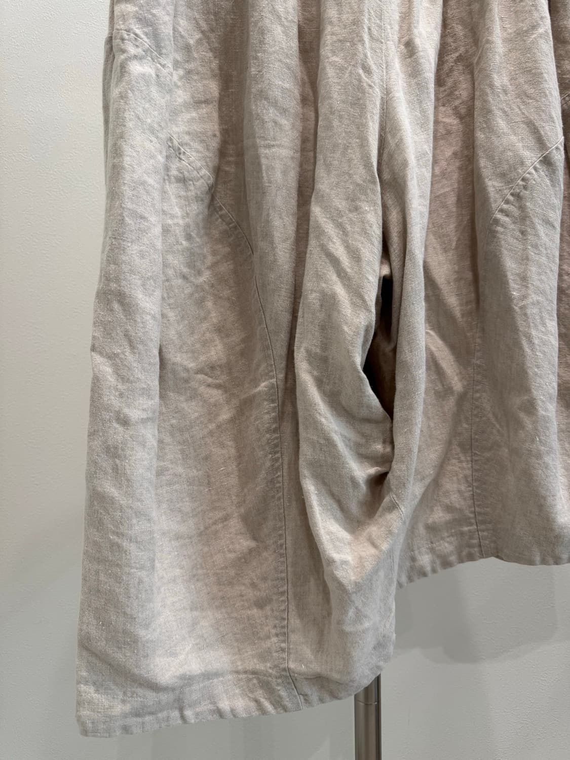 꼼데가르송 꼼꼼 14ss 린넨 와이드 도넛 팬츠 스커트 상품이미지8