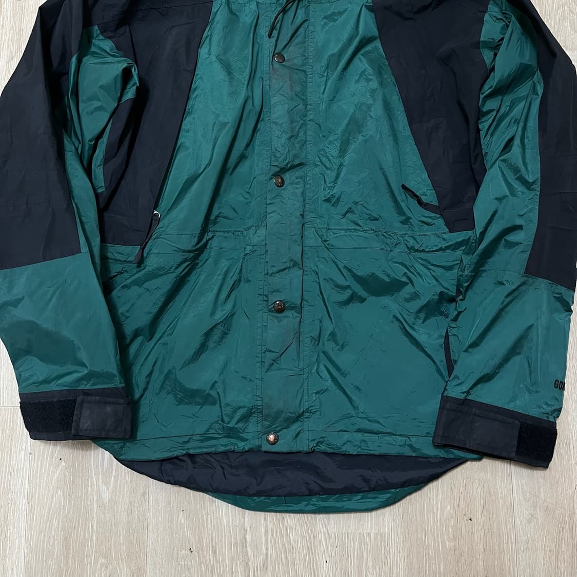 노스페이스 고어텍스 고프코어 기능성 바람막이 후드자켓 [그린] L/100 상품이미지3