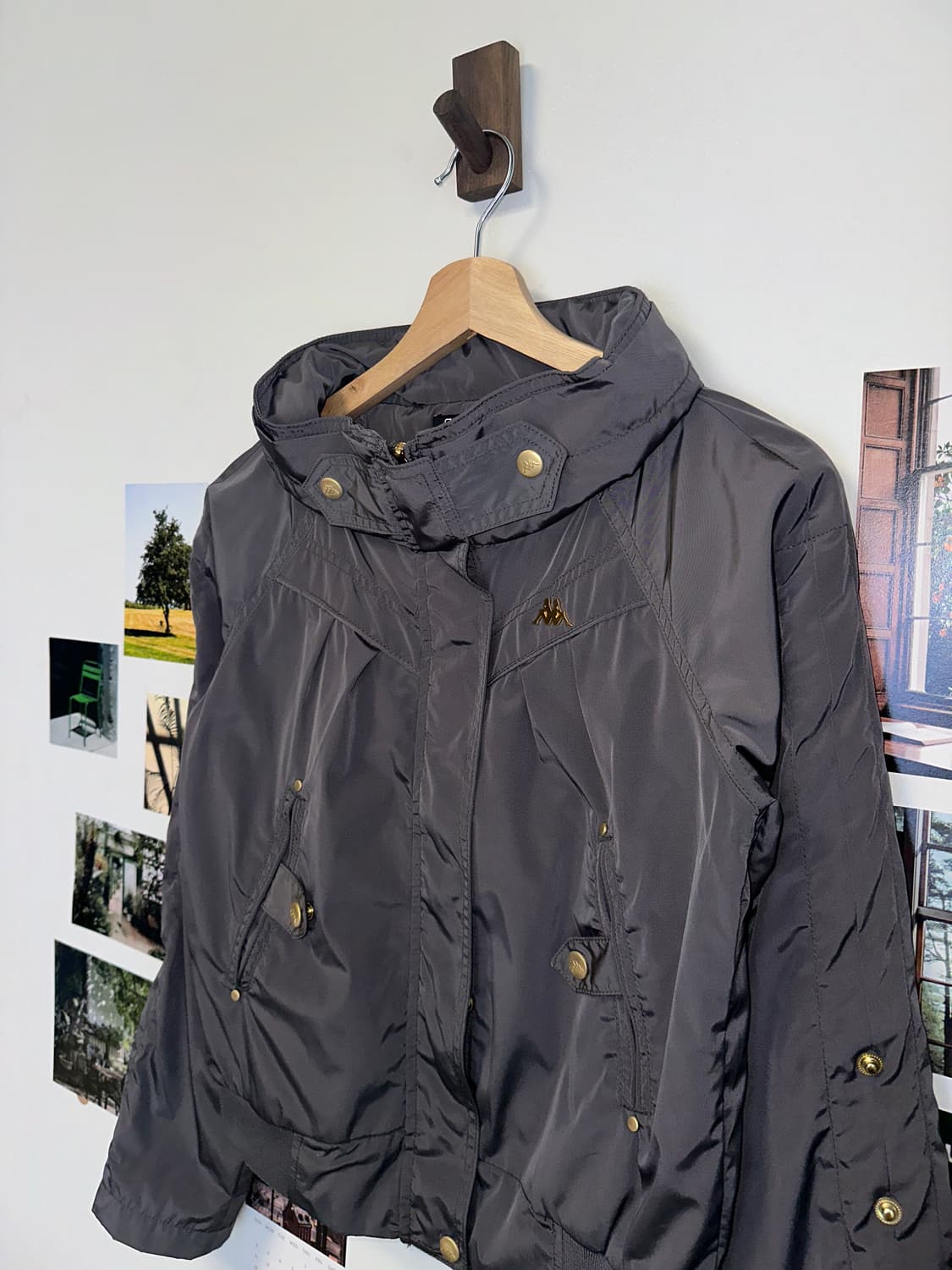 Kappa charcoals y2k 바람막이 상품이미지6