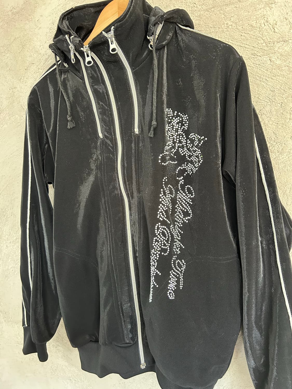 Sorridere y2k 후드집업 펑크갸루 상품이미지5