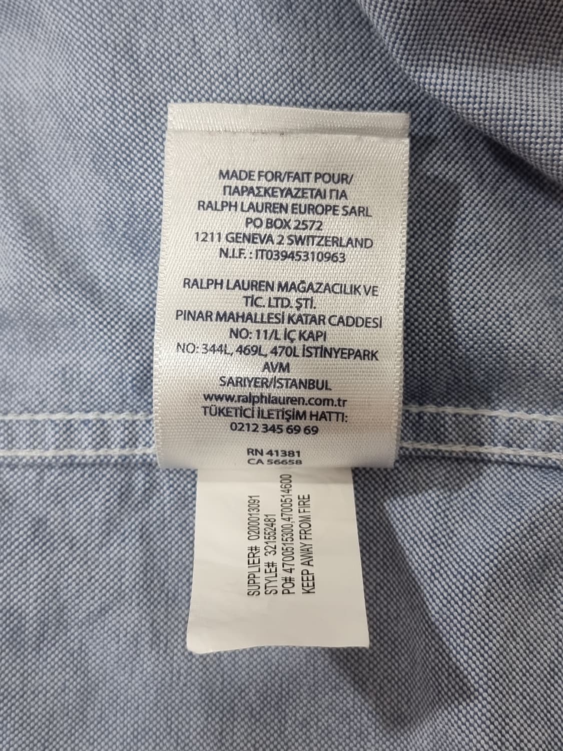 폴로랄프로렌 키즈 셔츠 (C826 상품이미지4