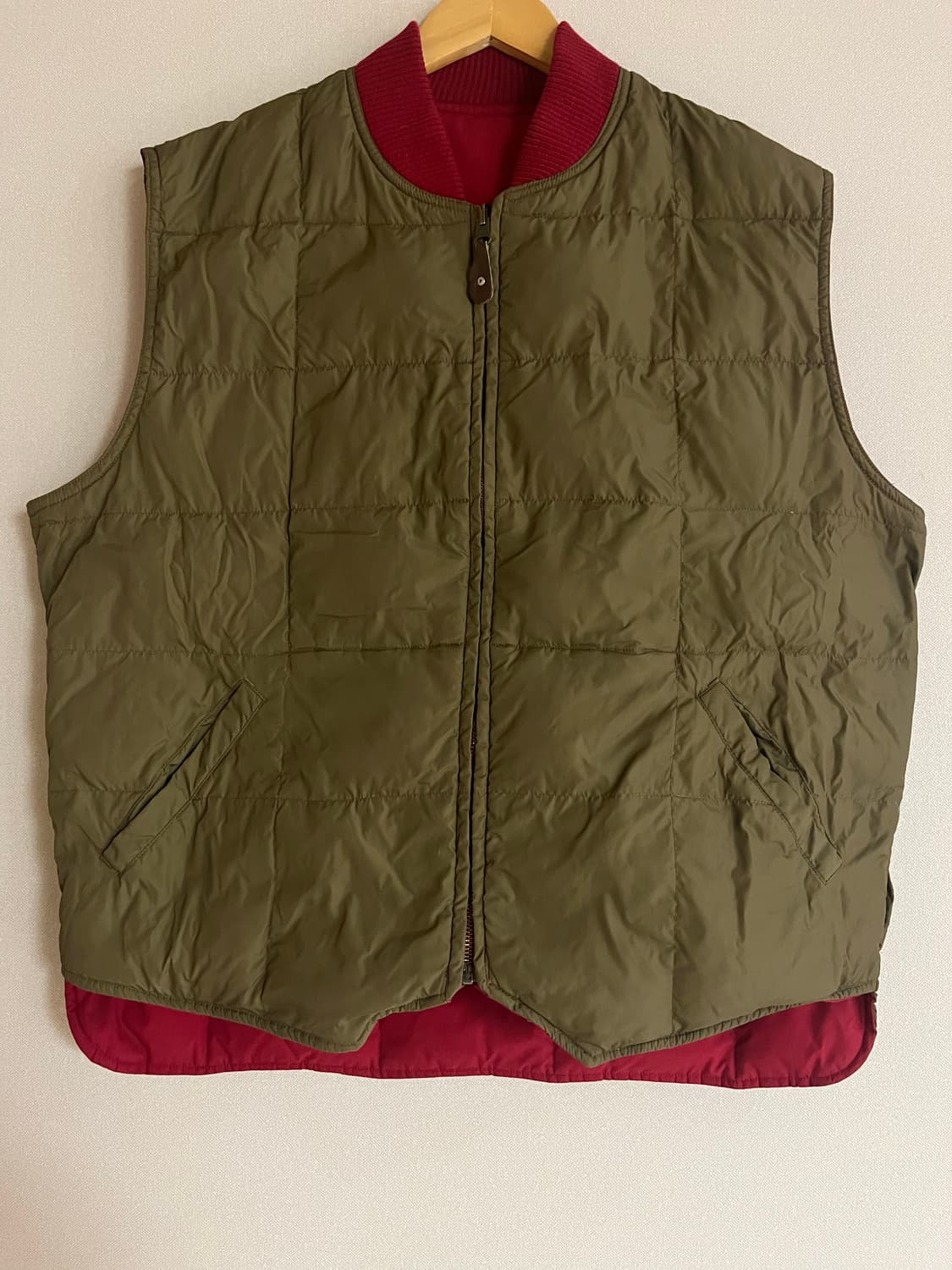 에디바우어 빈티지 다운 베스트 상품이미지3