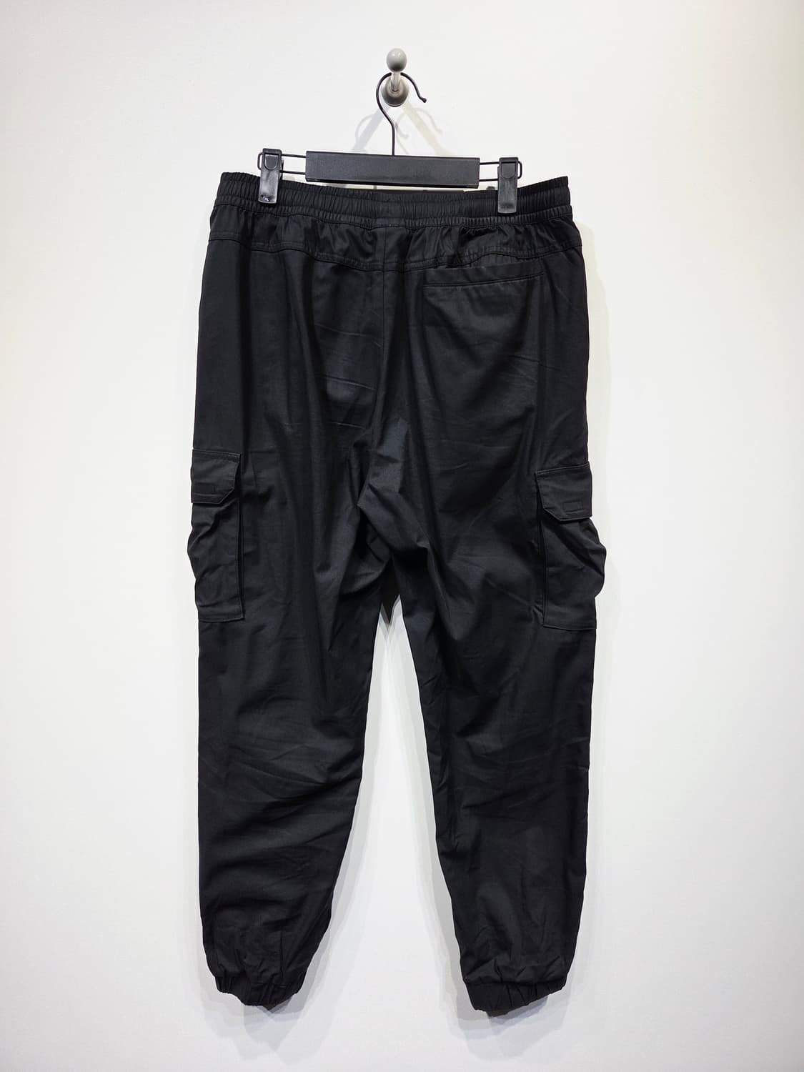 에디바우어 블랙 카고 밴딩 조거팬츠_M 상품이미지5