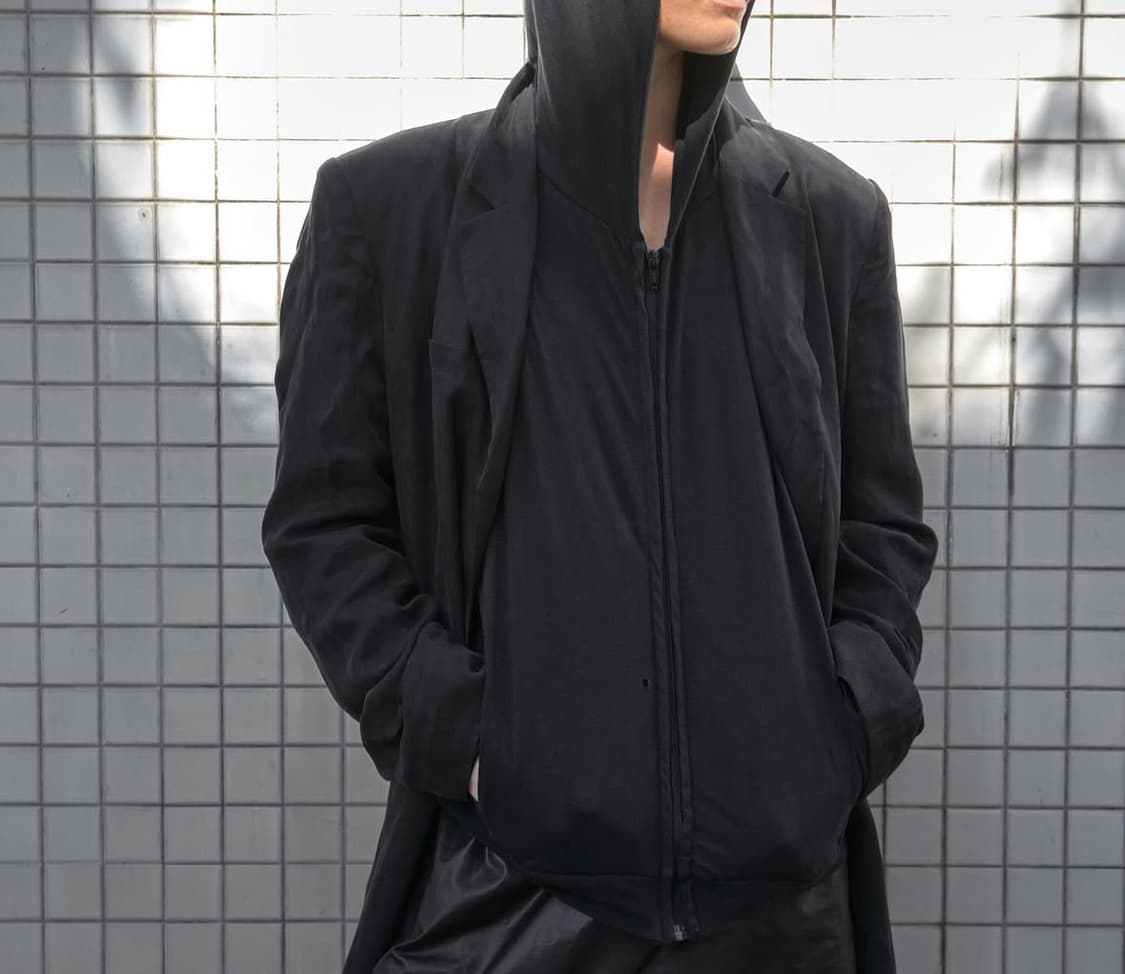 머듈 라운지 후드 (4) black 상품이미지1