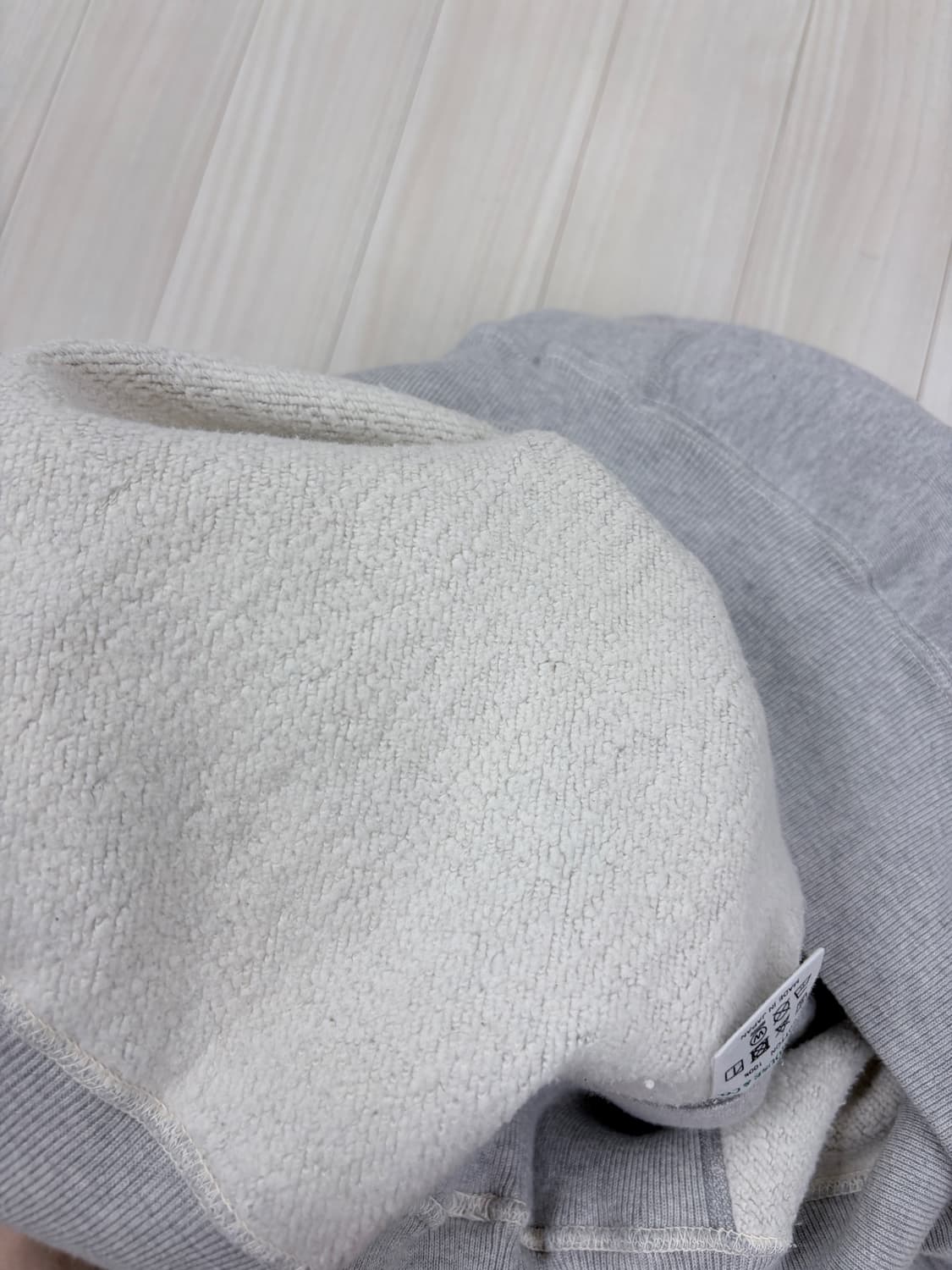 WAREHOUSE 웨어하우스 lot 483 GA.TECH 맨투맨 그레이 상품이미지8