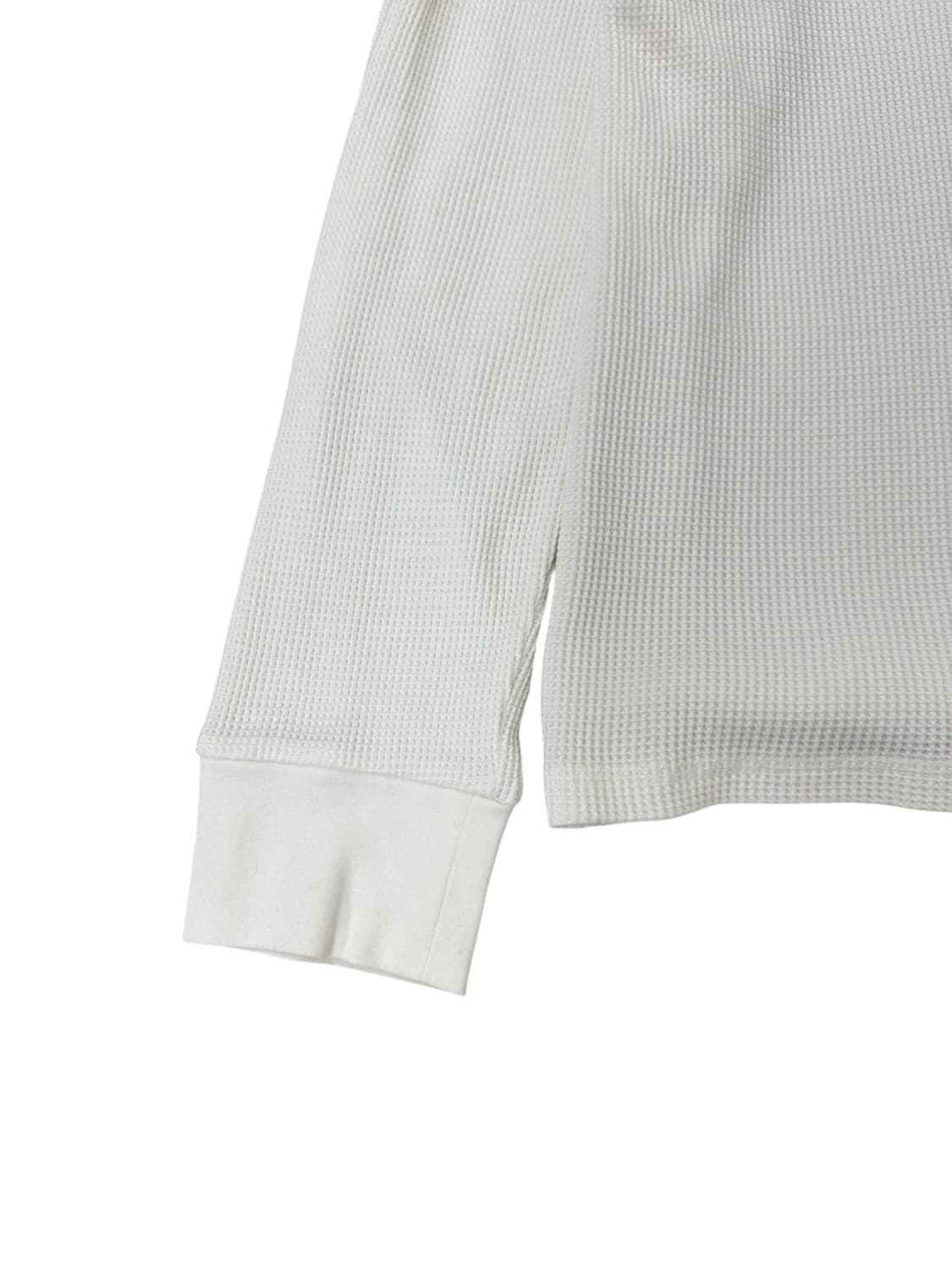 폴로 와플 긴팔티 아이보리 (2XL) 상품이미지7