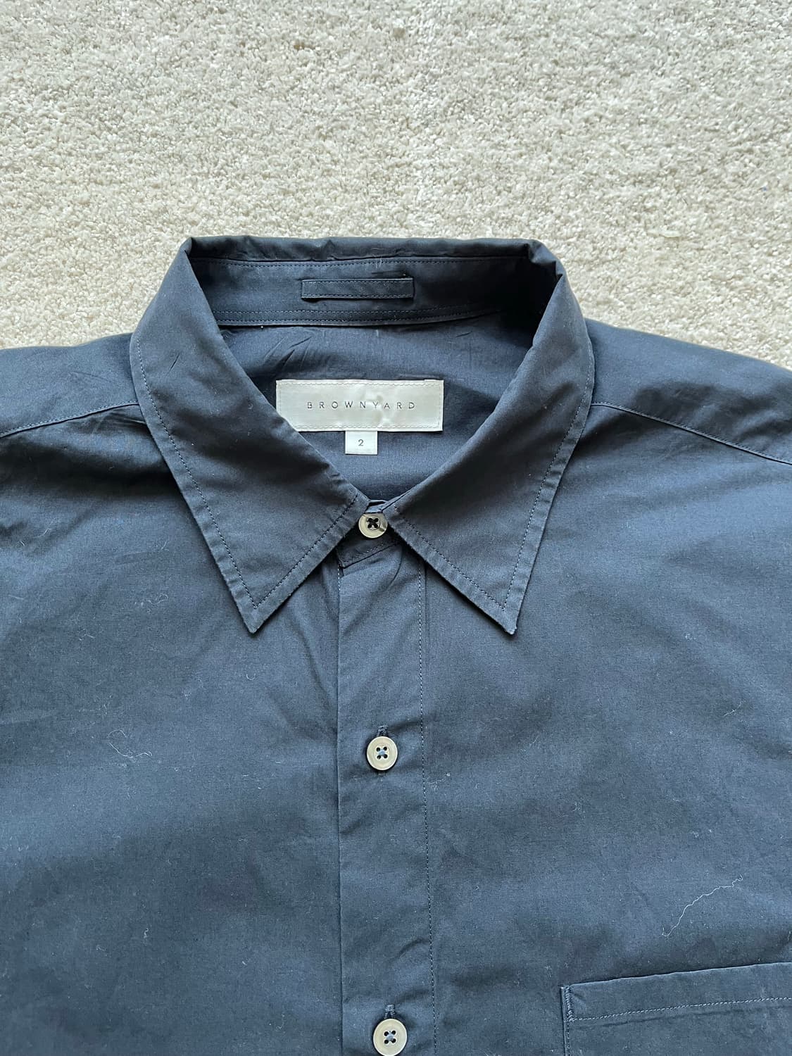 브라운야드 Steady Shirt Black (초판) (103-105) 상품이미지6