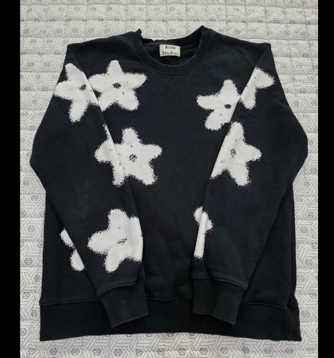 아크네 스튜디오 별 패턴 맨투맨 100 상품이미지4