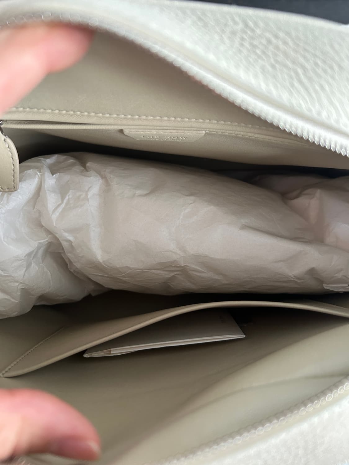 더 로우 인디아백 12 아이보리 화이트 상품이미지3