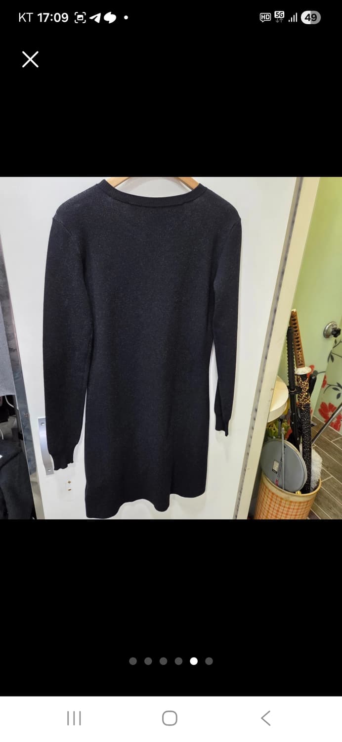 오프화이트 니트 드레스 상품이미지5