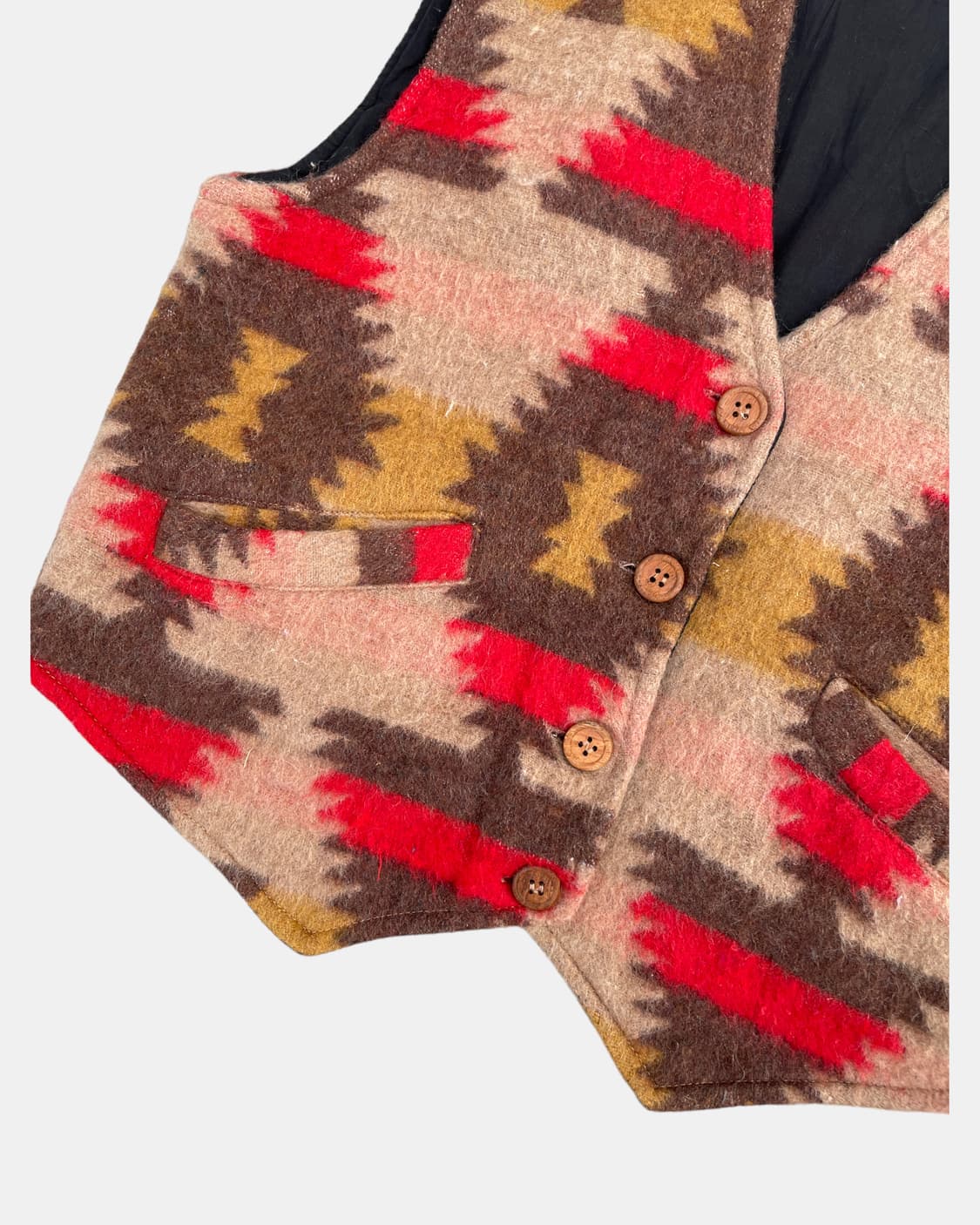 vintage navajo wool vest 상품이미지4