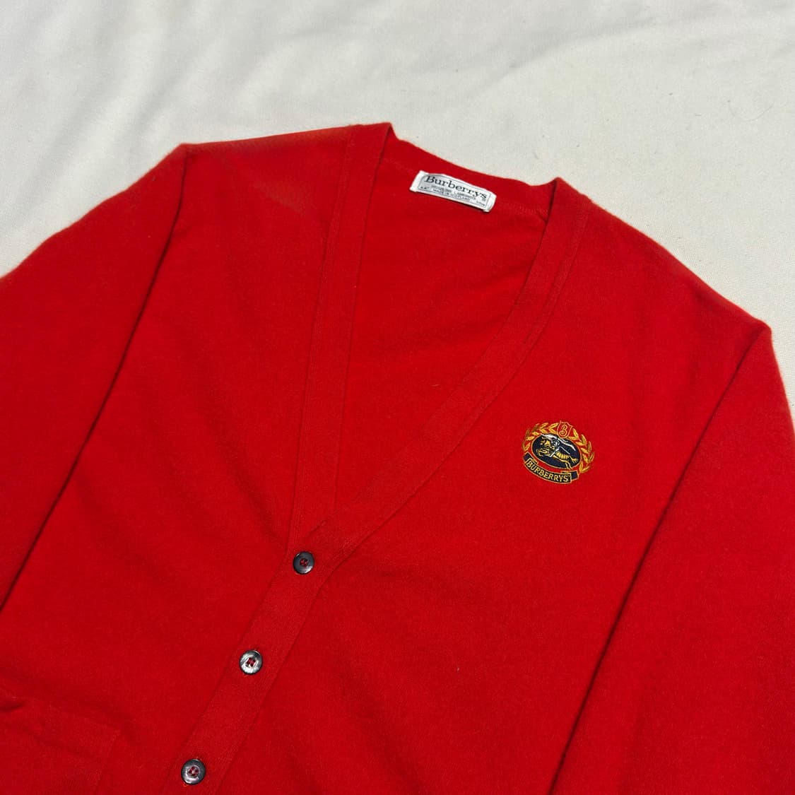 44 버버리 크레프트 로고 울 가디건 상품이미지1