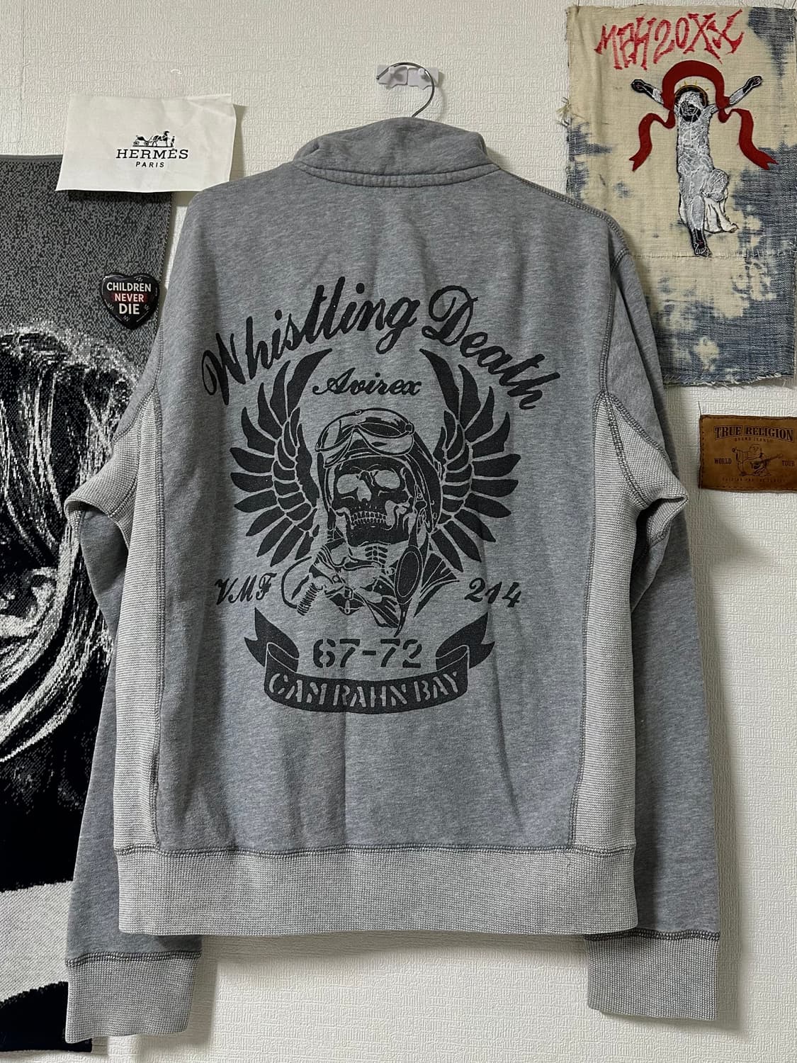 avirex whistling death 트랙탑 (rare) 상품이미지1