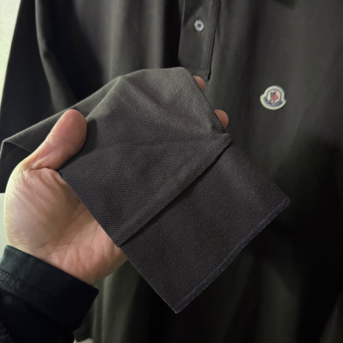 몽클레르 몽클레어 남성 긴팔 폴로 카라티셔츠 XXL (105정도) 상품이미지4