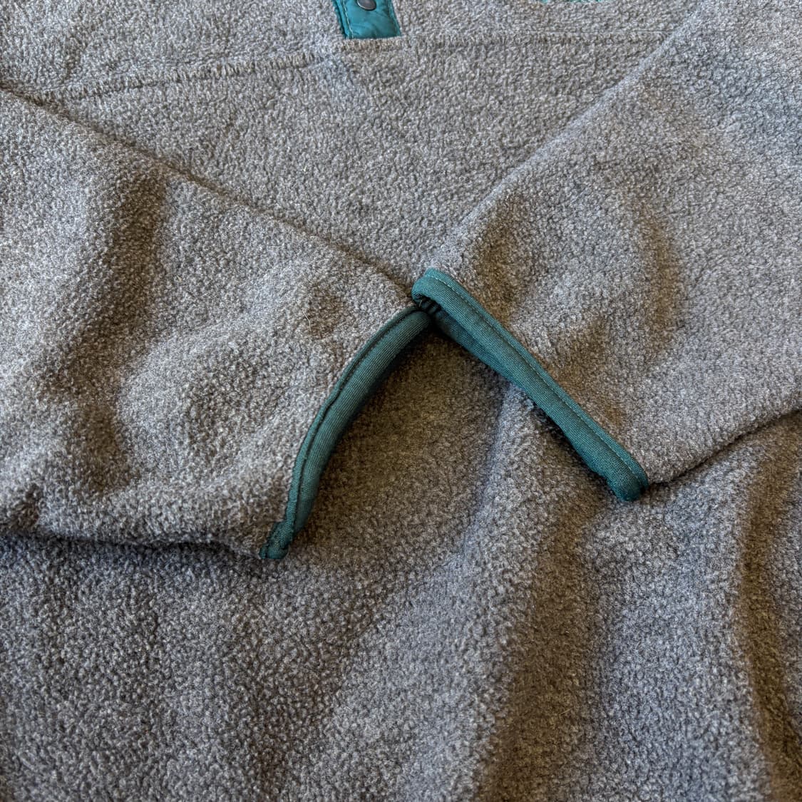 90s L.L.bean 90년대 미국 생산 엘엘빈 그레이 플리스 신칠라 상품이미지10