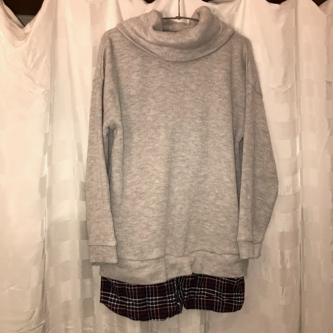 Cinema Club 시네마클럽 모리걸 하구미 레이어드 니트 상품이미지4