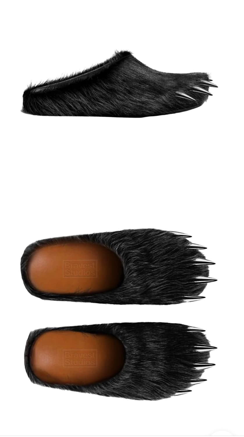 브레이브스트 스튜디오 베어 클로 뮬 블랙 10 상품이미지1