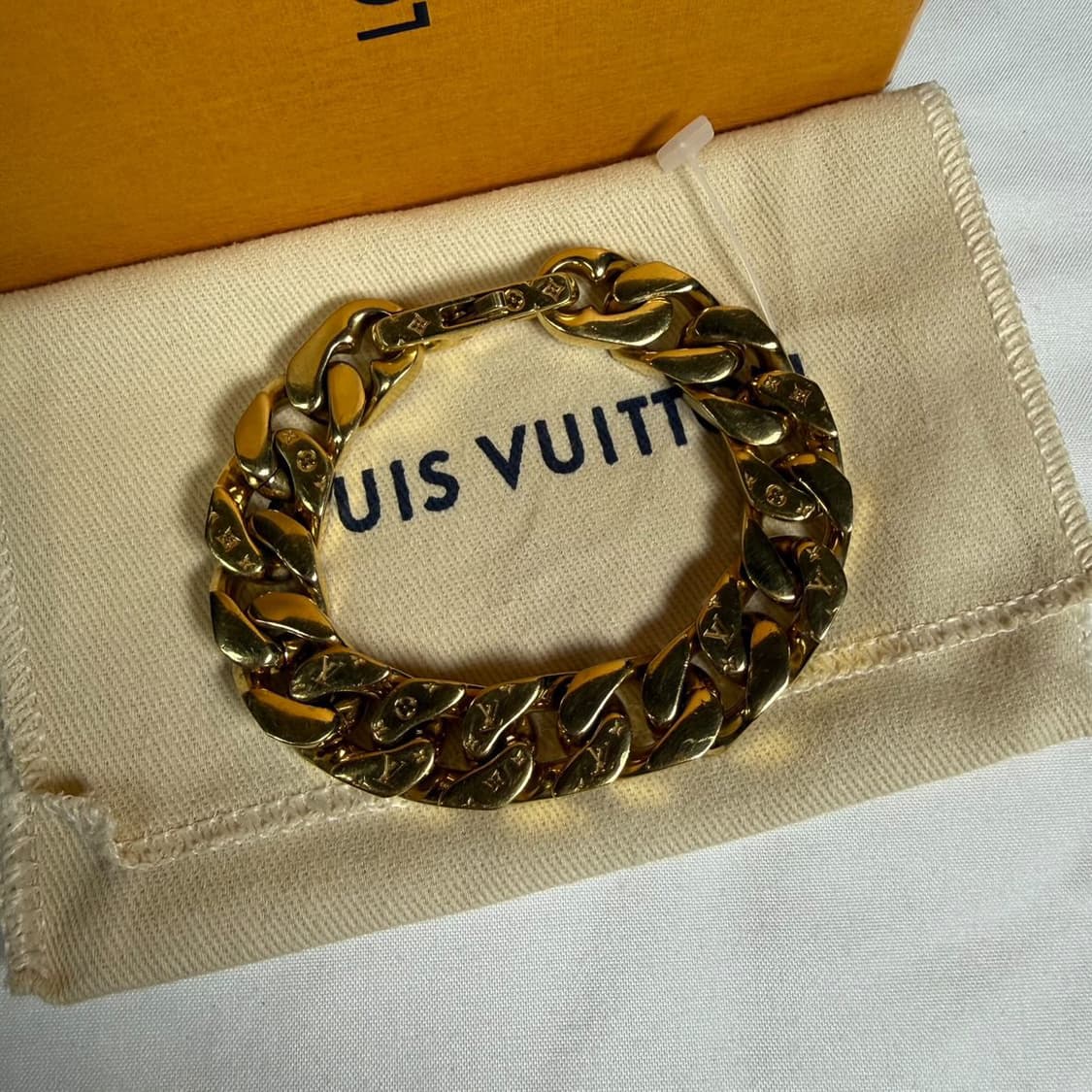 루이비통 체인 링크 브레이슬릿 골드 팔찌 M00305 상품이미지1