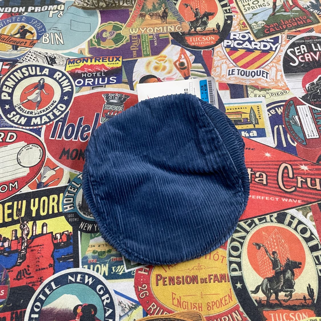 90s 새재품 지코 나이키 뉴스보이 헌팅캡 올드스쿨 베레모 코듀로이 os 상품이미지10