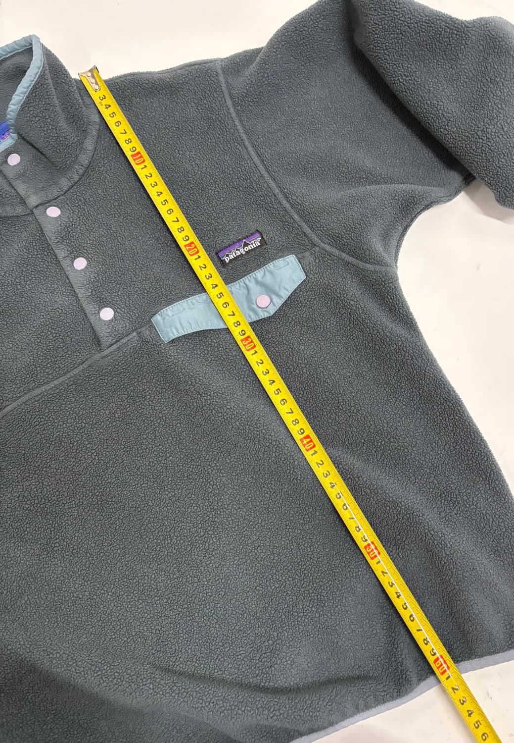 헤비모델)빈티지 파타고니아 신칠라스냅티 챠콜 멘즈XS 상품이미지7