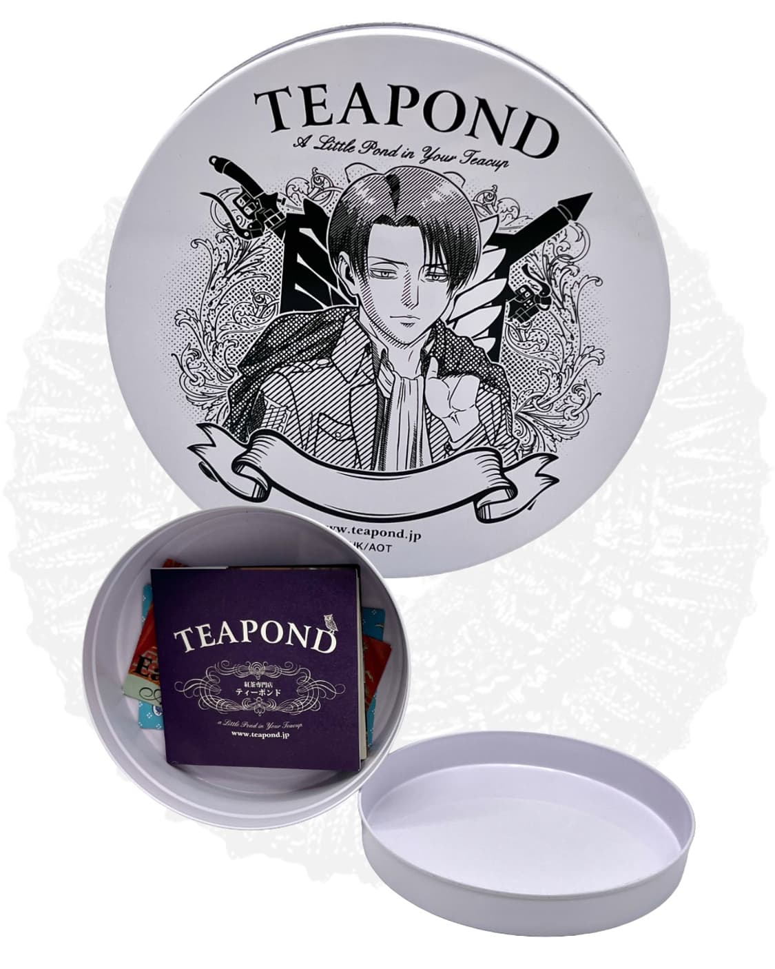 진격의 거인 리바이 TEAPOND 홍차 캔 상품이미지2