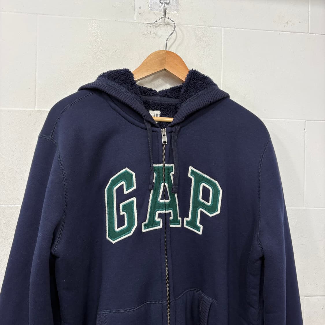 갭 양털 후드집업 상품이미지2