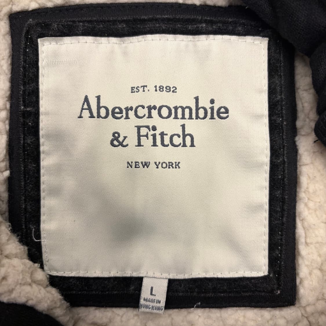 아베크롬비 y2k 블랙 후드집업 L 상품이미지7