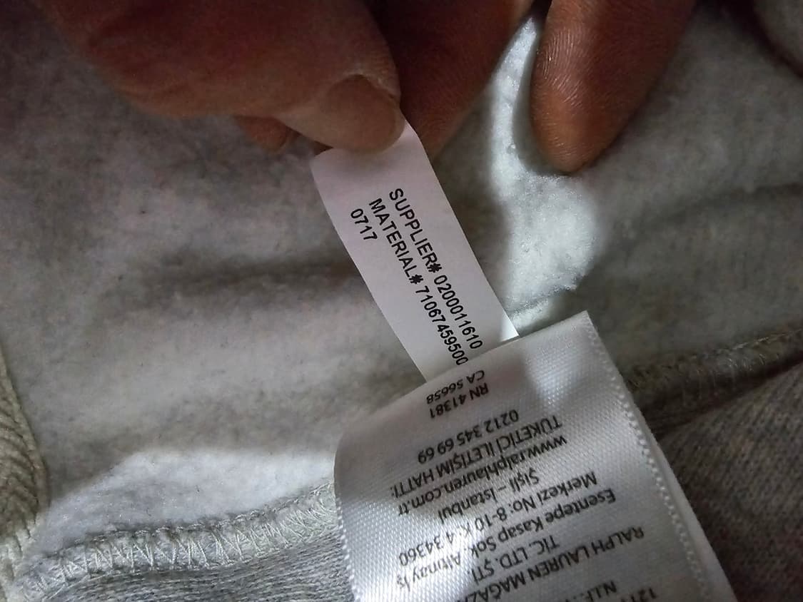 폴로 POLO 그레이 빅포니 후드집업 100~105 / L~XL 상품이미지8