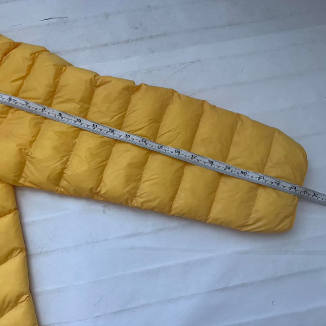 20s 폴로 랄프로렌 후디 경량패딩 다운 자켓 옐로우 상품이미지2