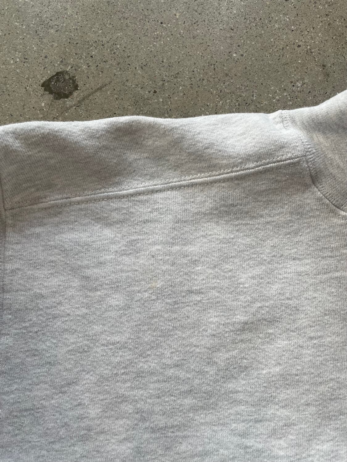 빈티지  러셀 애슬레틱 하이코튼 터틀넥 스웻셔츠 그레이 made in u 상품이미지5