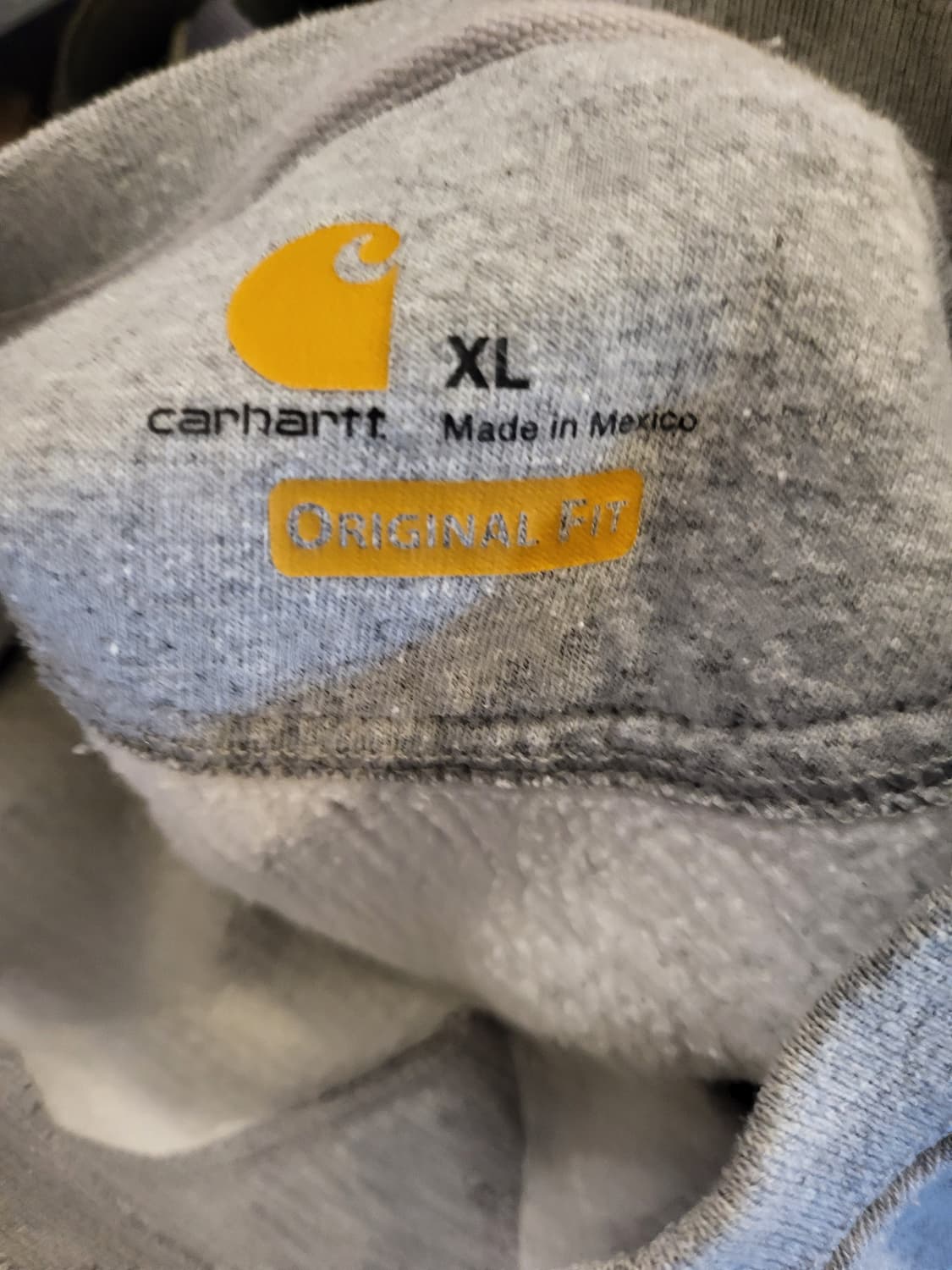 칼하트 그레이 맨투맨 티셔츠xl 105~110 상품이미지5