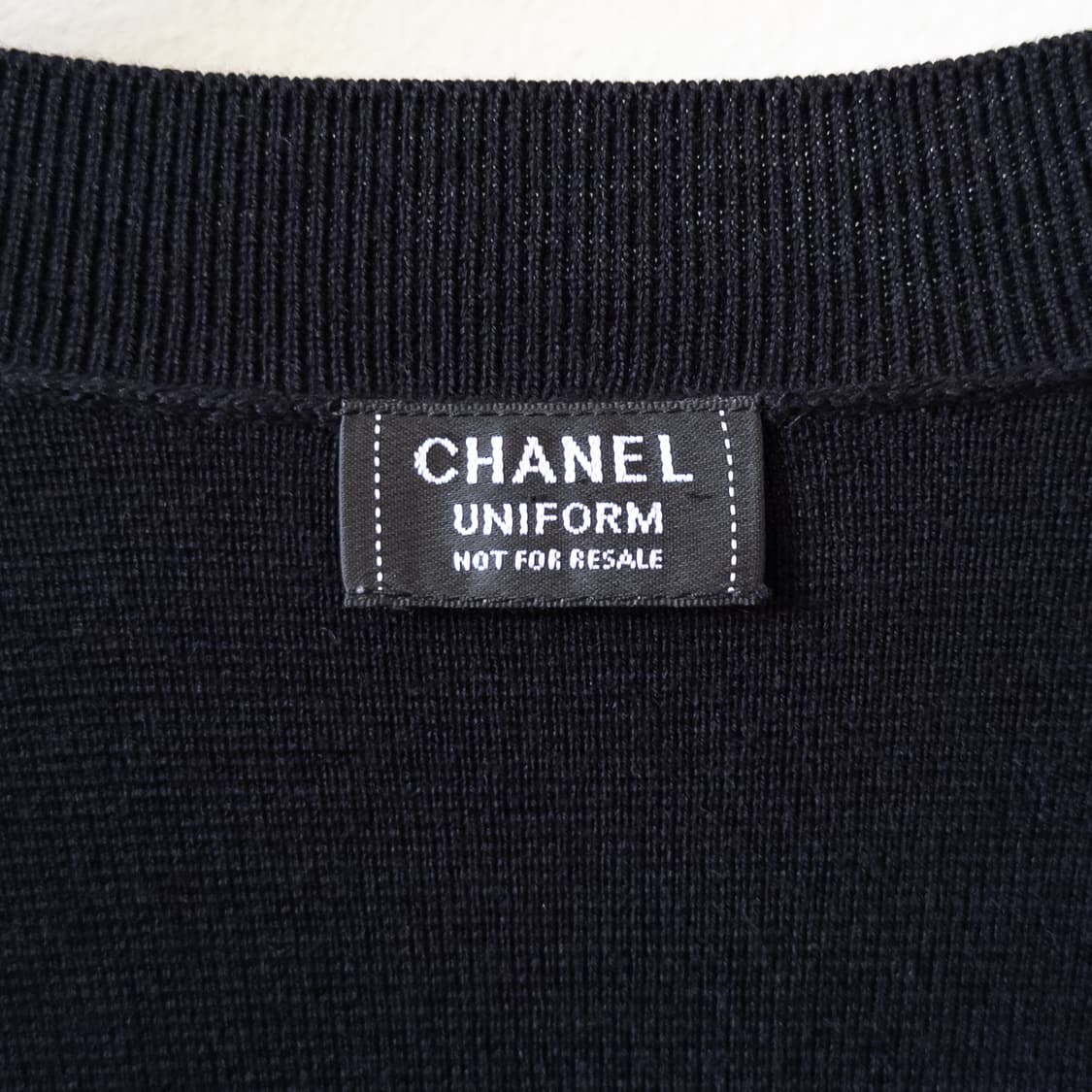 샤넬 유니폼 블랙 가디건 상품이미지6