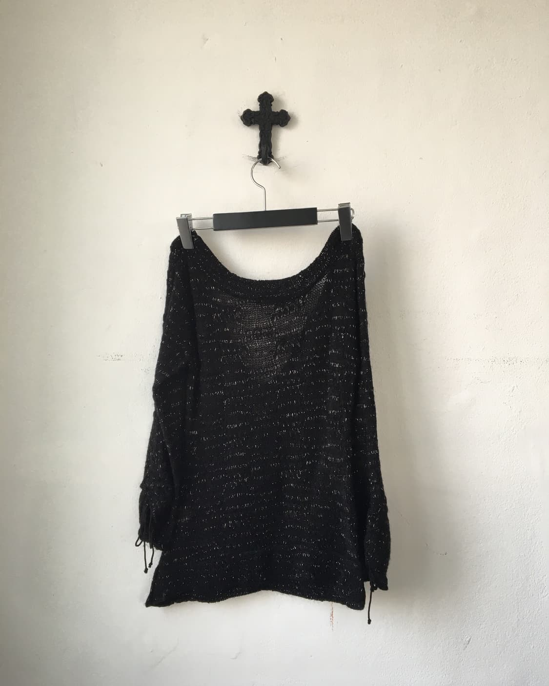 Glitter shirring point knit 상품이미지4