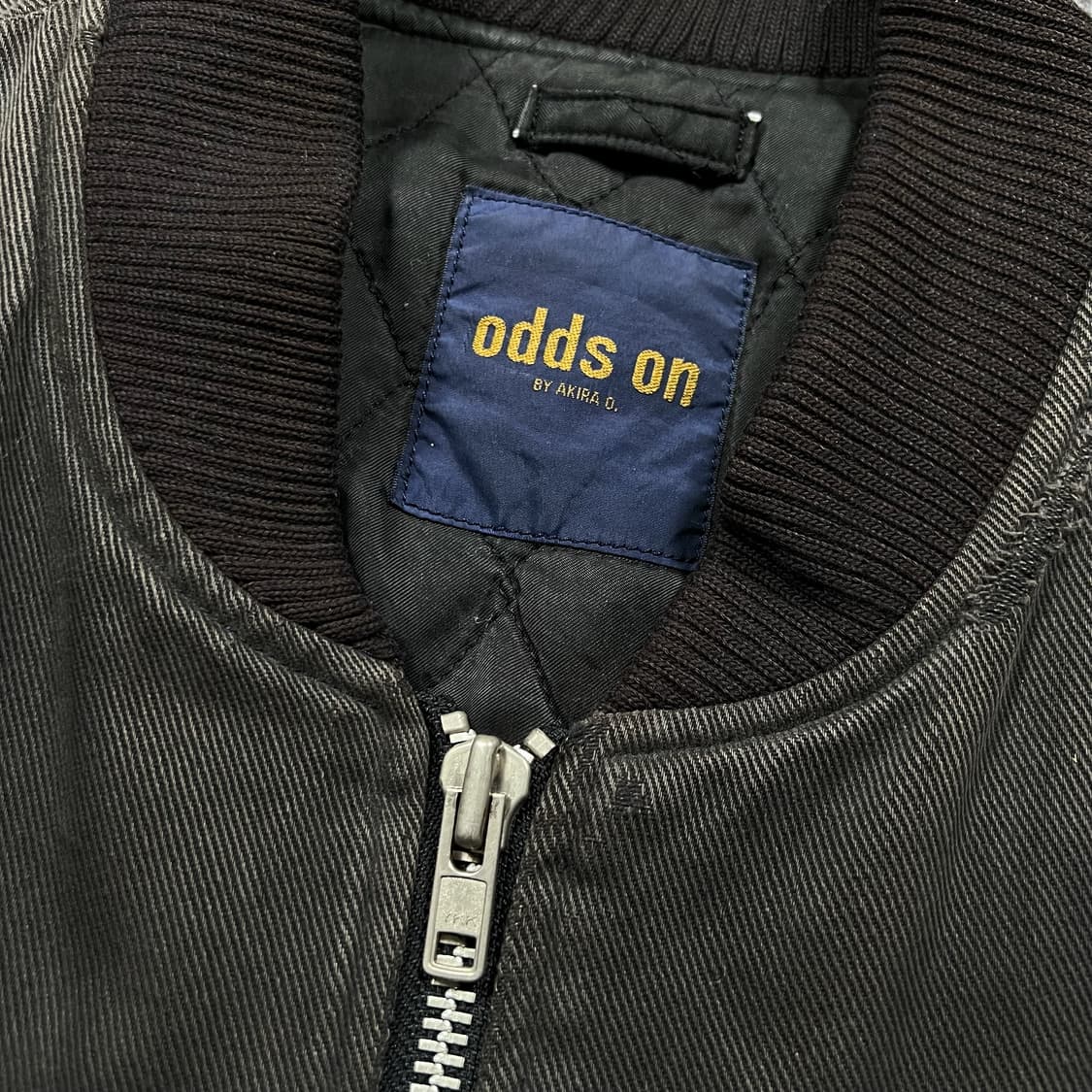 80's 이세이 미야케 ODDS ON by Akira O 봄버 자켓 상품이미지8
